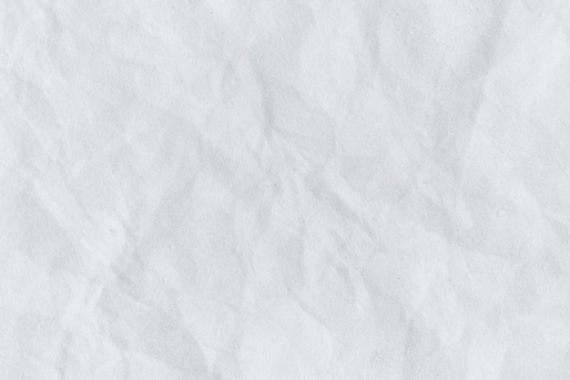 Photo white crumpled paper texture background