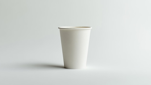 a white cup with a lid that says  no lid  on it