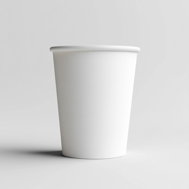 a white cup with a white lid that says  no lid  on it