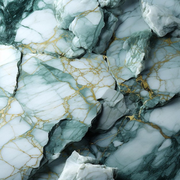 white and dark green marble texture