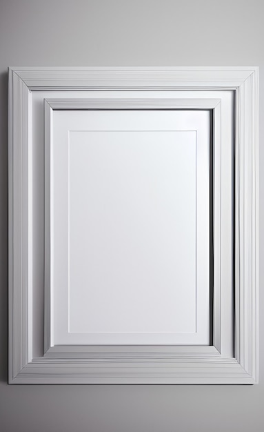 A white door with a square panel on it