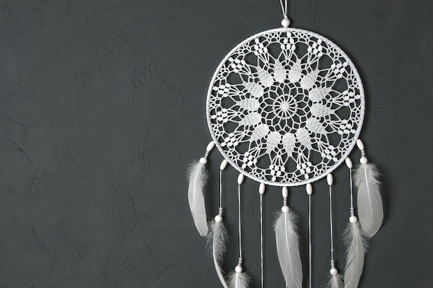 White dream catcher