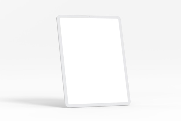 A white empty frame with a white background.