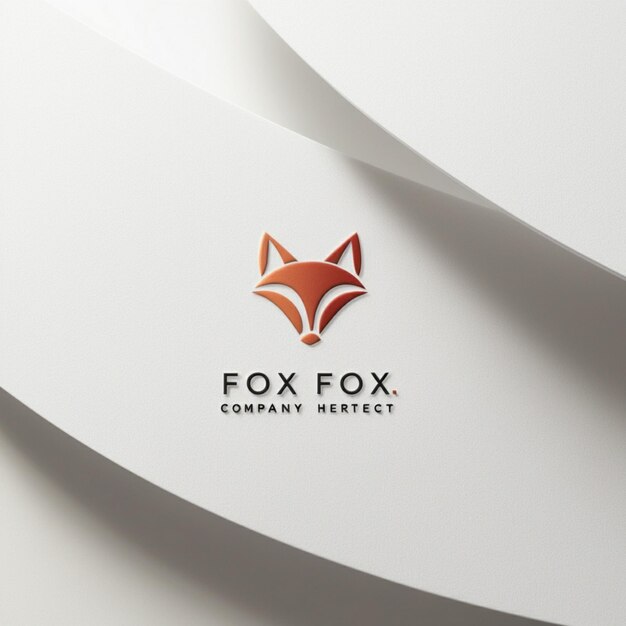 Photo a white envelope with a fox logo on it