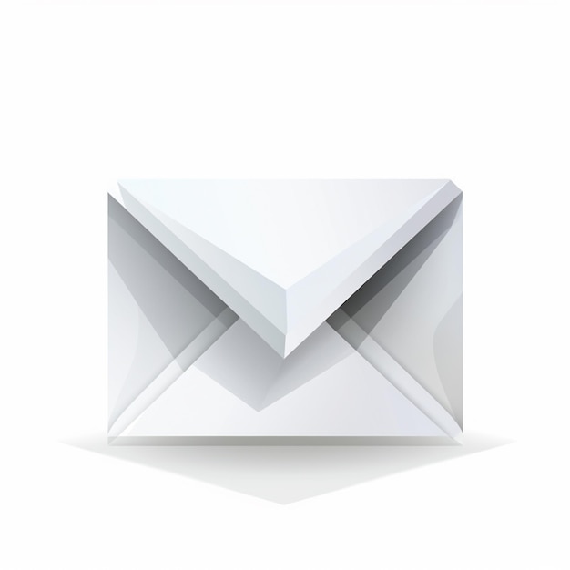 A white envelope with the letter s on it.