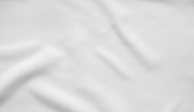 White fabric smooth texture surface background