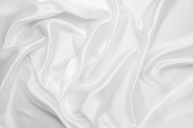 White fabric texture background abstract