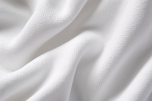 White Fabric Texture Fabric Texture Background Clothing fabric texture background Texture Background AI Generative