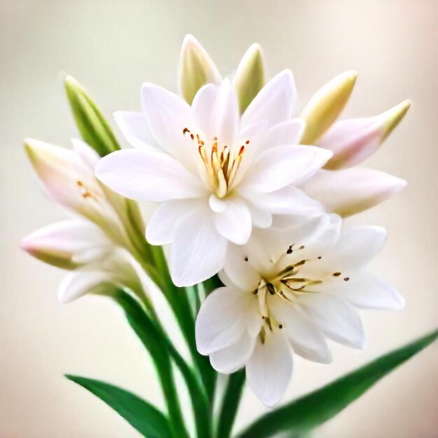 a white flower with the name  h  on it