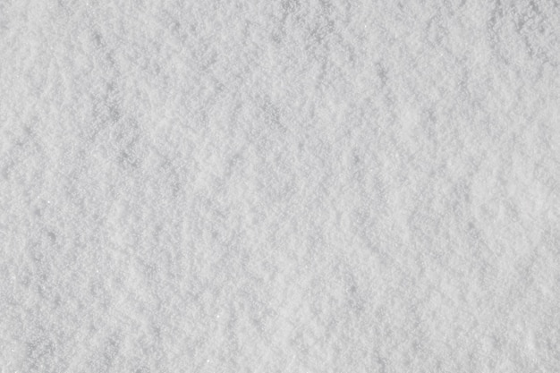 White freshly fallen snow as a background