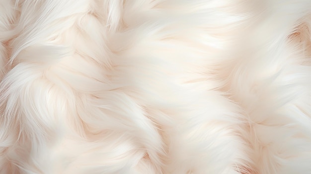 white fur texture background