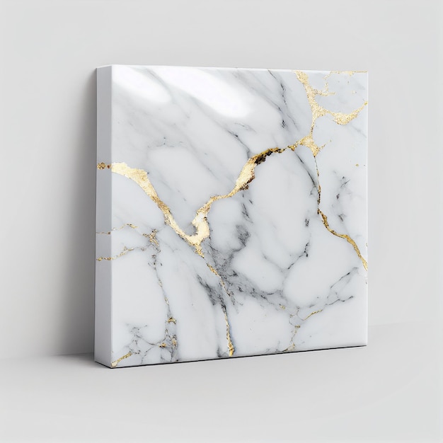 White Gold Marble Background Luxury Granite Texture with Golden Waves Natural Marble Stone Pattern