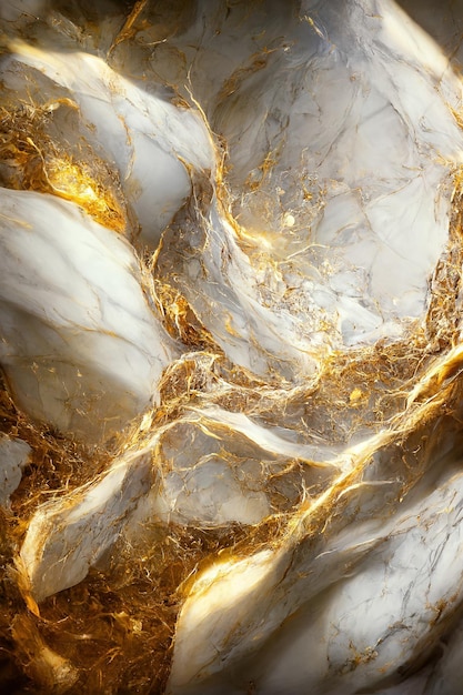 White and gold marble texture Beautiful modern wallpaper