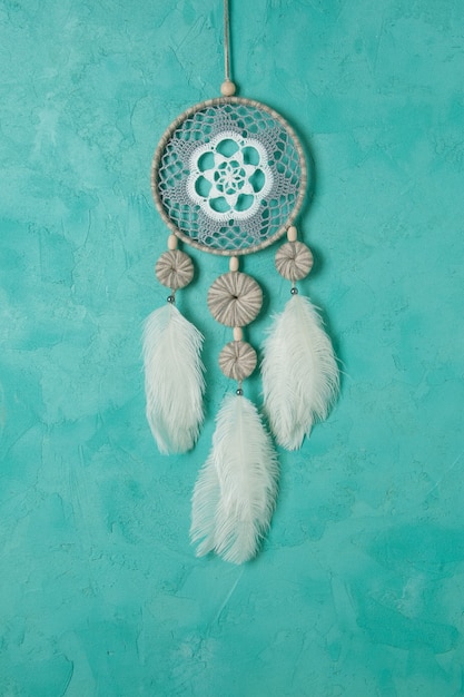 White gray dream catcher