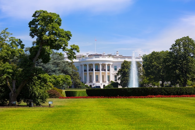 The White House in Washington DC USA