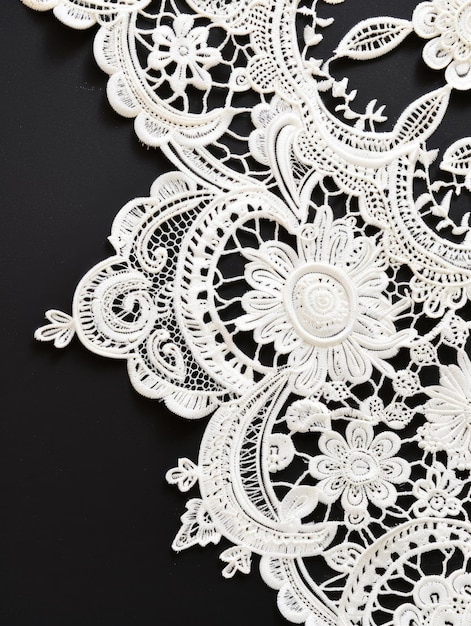 White Lace Doily Pattern