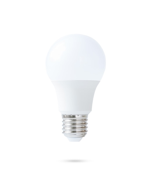 White Light bulb isolated.