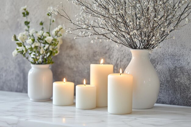 A white marble countertop with a white marbl