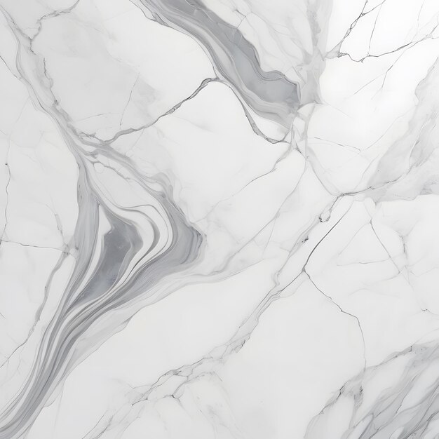 white marble floor with delicate grey veining for an elegant and timeless design