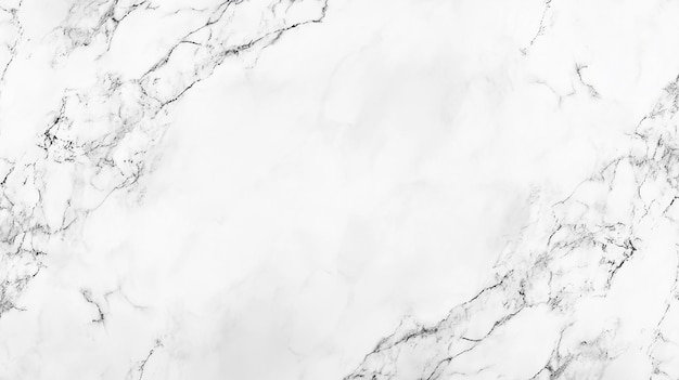 Photo white marble surface with grey veins