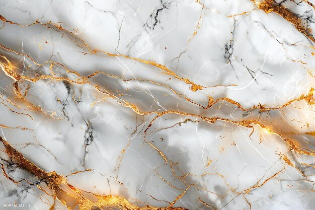 White marble texture background with golden veins for design and decoration high resolution