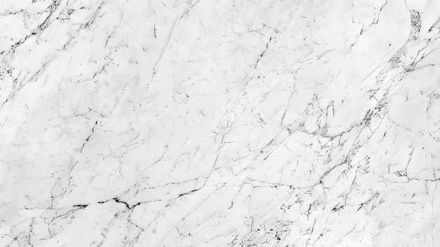 Photo white marble texture with natural black veining patterns