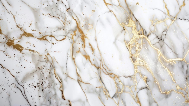 white marble with golden lines wallpaper texture