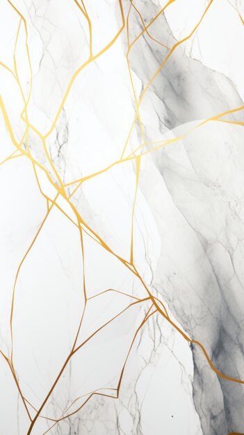 white marble with golden lines wallpaper texture