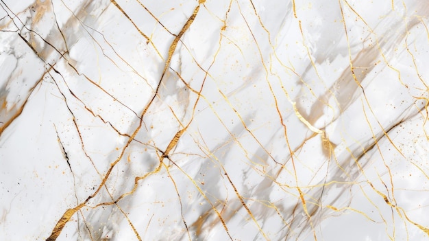 white marble with golden lines wallpaper texture