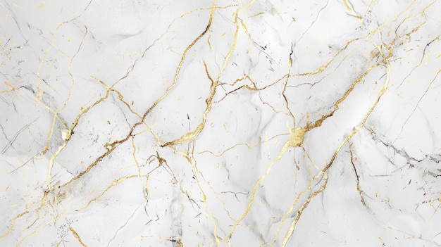 white marble with golden lines wallpaper texture