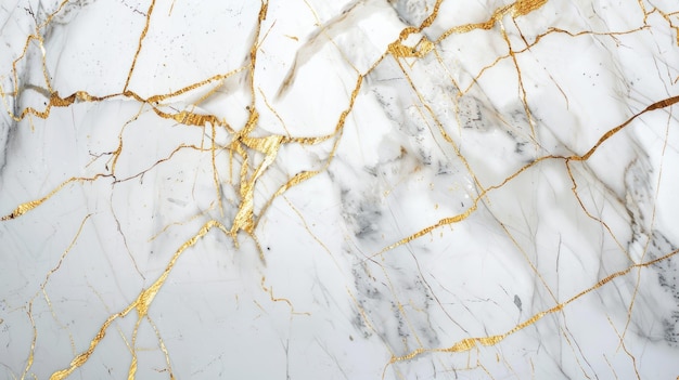 white marble with golden lines wallpaper texture