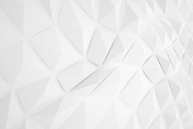 White minimal geometry background