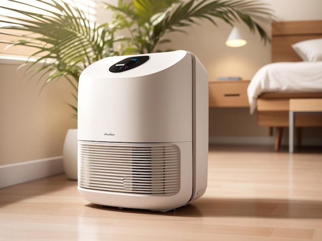 White Modern Design Air Purifier and Dehumidifier Innovation