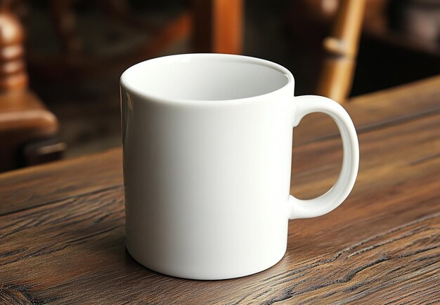 A white mug for mockup