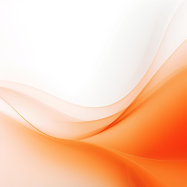 White and orange background gradient minimalist