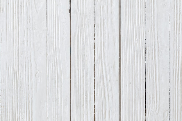 White painted wooden background