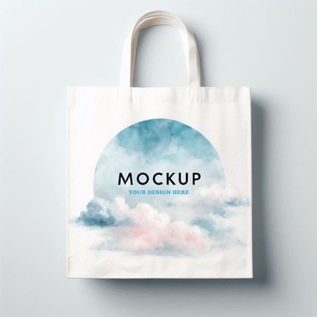 white paper package mockup