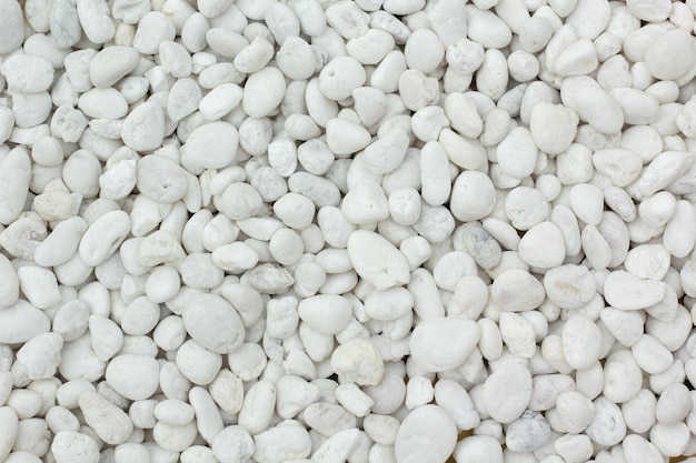 white pebbles stone texture background