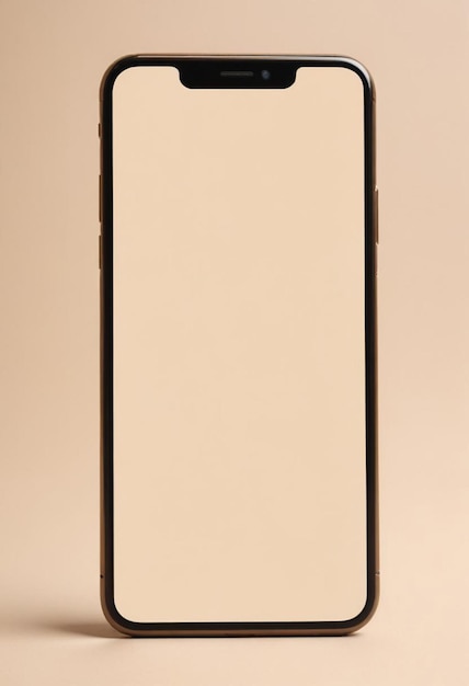 a white phone with a black frame and a black trim