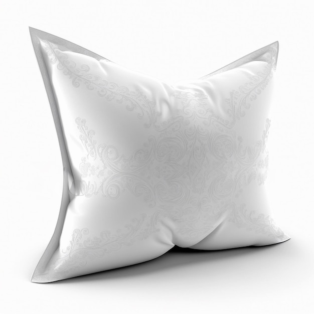 white pillow mockup