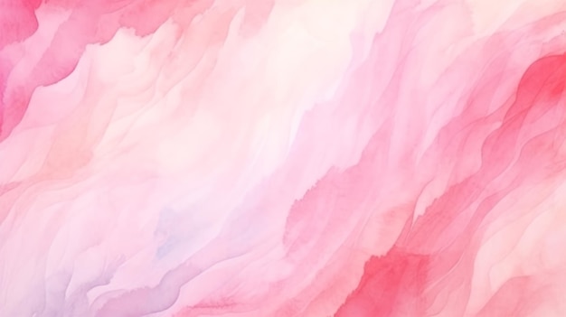 White and pink color watercolor strokes background