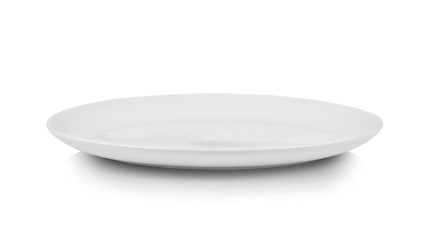 White plate  