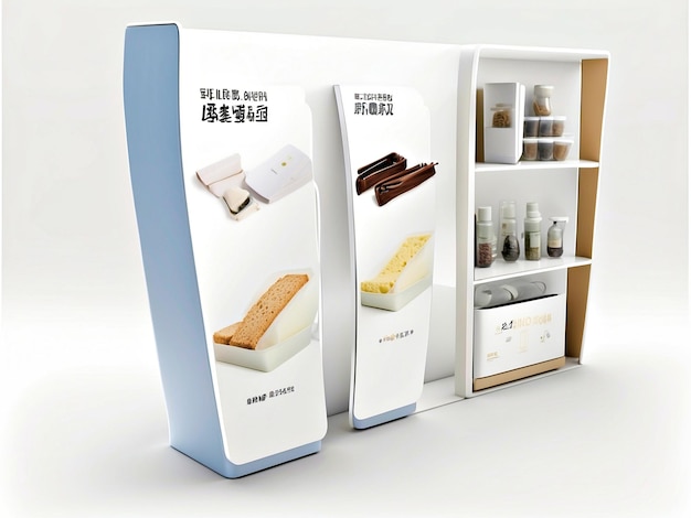 Photo white product stand