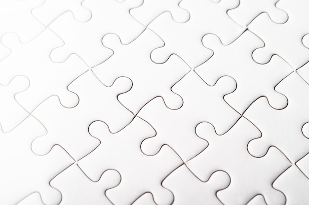 White puzzles represent harmony and power of successful people.