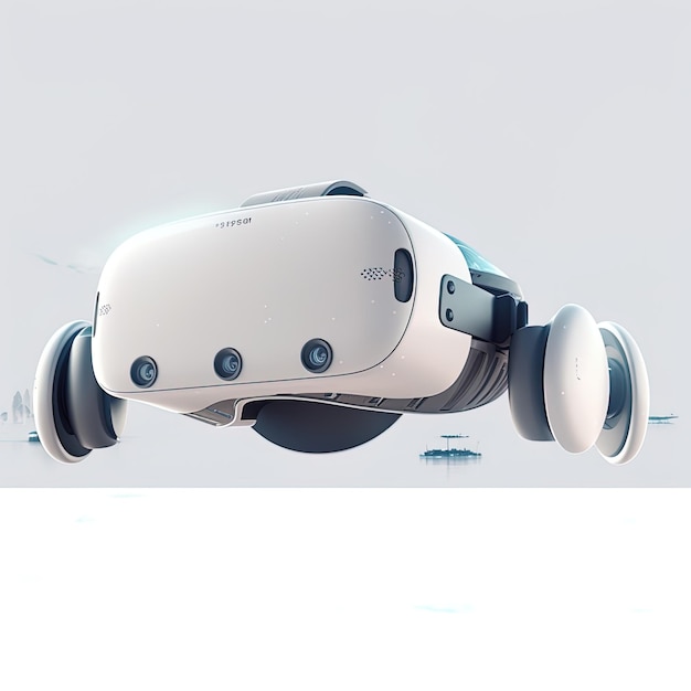 a white robot with the word  sony  on the side