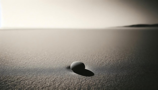 Photo white sand dunes on the beach