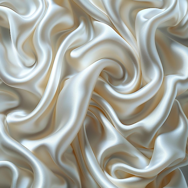 White Satin Texture Background