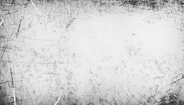 White scratched grunge background grunge textured background surface texture with scratches