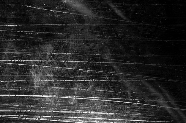 White scratches on a black background. grunge texture