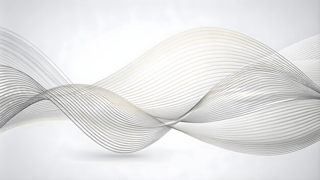 Photo a white sculpture of a spiral is shown in the picture